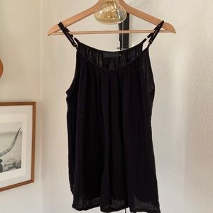 Hatch Crepe Cotton Tank